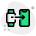 외부-스마트워치-send-direct-media-to-mobile-phone-mobile-green-tal-revivo icon