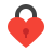 Vorhängeschloss, lock, Herz, Liebe, valentine Symbol