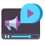 video marketing icon