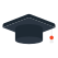 Академическая шапка icon