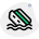 Sinking ship and damage insurance plan isolated on white background icon