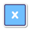 Координата X icon