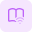 Downloading a book from a Wi-Fi internet connectivity icon