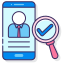 online recruitment icon