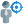 targeting the businessman with a specific quality icon