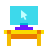 デスク上のPC icon