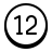 12-círculo-c icon