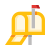 Boîte aux lettres fermée vide icon
