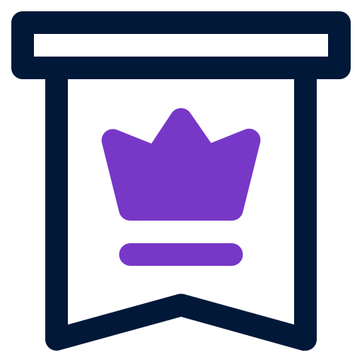 crown badge icon