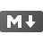 Markdown icon