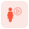 外部ビジネスウーマン Web メッセンジャー上でマルチメディアを共有するフルシングルウーマン トリトーン タル リビボ icon