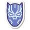 Schwarze Panther Maske icon