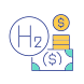 Hydrogen Production Efficiency icon