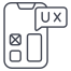 Mobile Ux icon