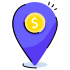 Bank Location icon