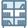 Bookshelf icon