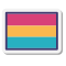 Флаг пансексуалов icon