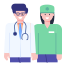 Doctor And Nurse icon