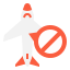 banned flights icon