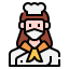 Chef in Mask icon