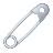 Sicherheitsnadel-Emoji icon