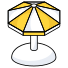 야외용 우산 icon