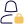白い背景に隔離された独身女性ユーザーのプロフィールを外部ロックするクラシック独身女性ソリッドタルリビボ icon