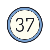37 cercles icon