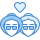 blue ui style 할머니 레즈비언 icon