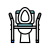 Toilet Seat icon