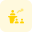 stock market presentation icon