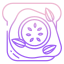 fig and almond toast icon