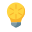 Lampadina a globo icon