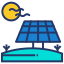 Solar power icon