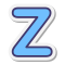 stickers style z icon
