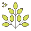외부-분기-식물-플랫아이콘-선형-색상-플랫-아이콘-2 icon