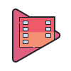 google-play-movies-and-tv icon