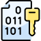 binary code icon