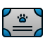vet certificate icon