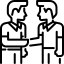 partnership handshake icon