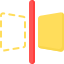 Inverter horizontalmente icon