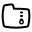 puffy outline style archive folder icon