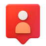 3d fluency style user location icon