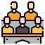 podium avec audience icon