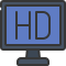 Hd icon