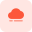 barre de progression externe pour la mise en page du système de cloud computing cloud-tritone-tal-revivo icon