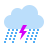 大雨を伴う嵐 icon