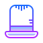 gradient style 모자 icon