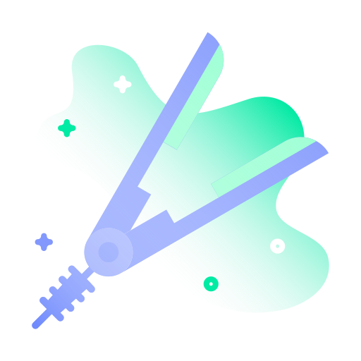 hair straightener icon