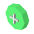 isometric color style hinzufügen icon